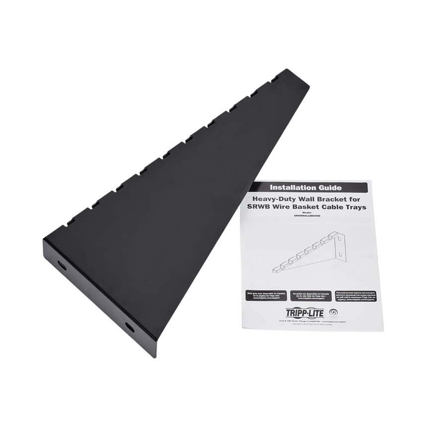 Tripp Lite Large Heavy-Duty Wall Bracket for 150–450 mm Wire Mesh Cable Trays — Being Shipped