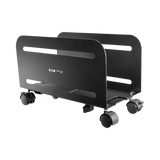 Tripp Lite Mobile CPU Caddy for Computer Towers, Width Adjustable, Locking Casters, Black — Being Shipped