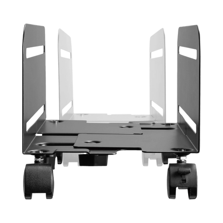 Tripp Lite Mobile CPU Caddy for Computer Towers, Width Adjustable, Locking Casters, Black — Being Shipped