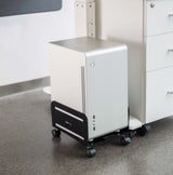 Tripp Lite Mobile CPU Caddy for Computer Towers, Width Adjustable, Locking Casters, Black — Being Shipped