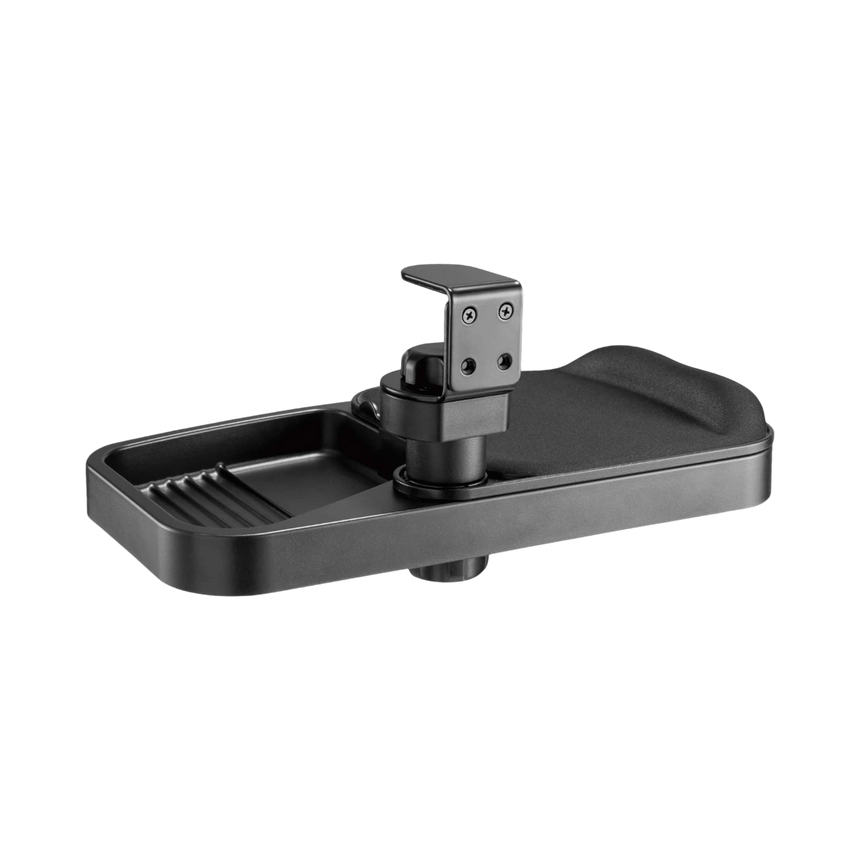 Tripp Lite Under-Desk Clamp-On Storage Tray with Built-In Mouse Pad and Wrist Rest — Being Shipped
