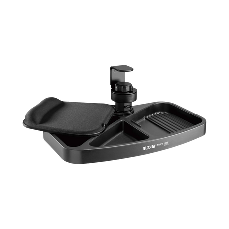 Tripp Lite Under-Desk Clamp-On Storage Tray with Built-In Mouse Pad and Wrist Rest — Being Shipped