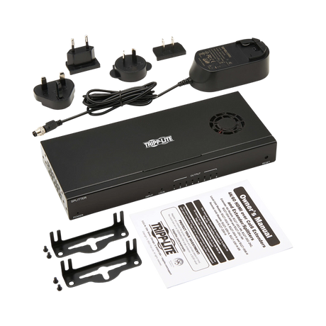 Tripp Lite 8-Port HDMI over Cat6 Splitter/Extender, Transmitter for Video/Audio, 4K 60 Hz, PoC, 125 ft., TAA — Being Shipped