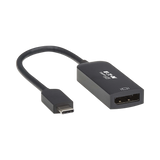Tripp Lite USB-C to DisplayPort Active Adapter Cable with Equalizer (M/F), UHD 8K, HDR, DP 1.4, Black, 6 in. (15.2 cm) — Being Shipped