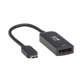 Tripp Lite USB-C to DisplayPort Active Adapter Cable with Equalizer (M/F), UHD 8K, HDR, DP 1.4, Black, 6 in. (15.2 cm) — Being Shipped