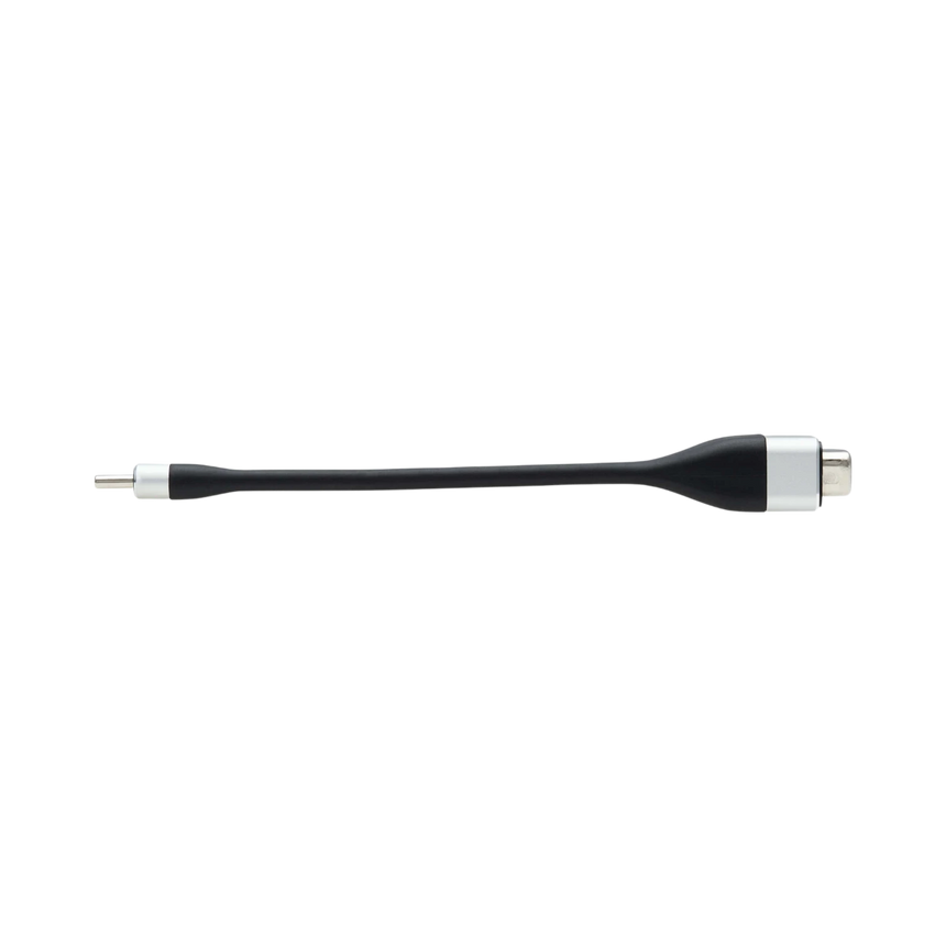 Tripp Lite USB-C to VGA Flat Adapter Cable (M/F), 1080p 60 Hz, Thunderbolt 3 Compatible, Black, 5 in. (12.7 cm) — Being Shipped