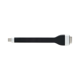 Tripp Lite USB-C to VGA Flat Adapter Cable (M/F), 1080p 60 Hz, Thunderbolt 3 Compatible, Black, 5 in. (12.7 cm) — Being Shipped