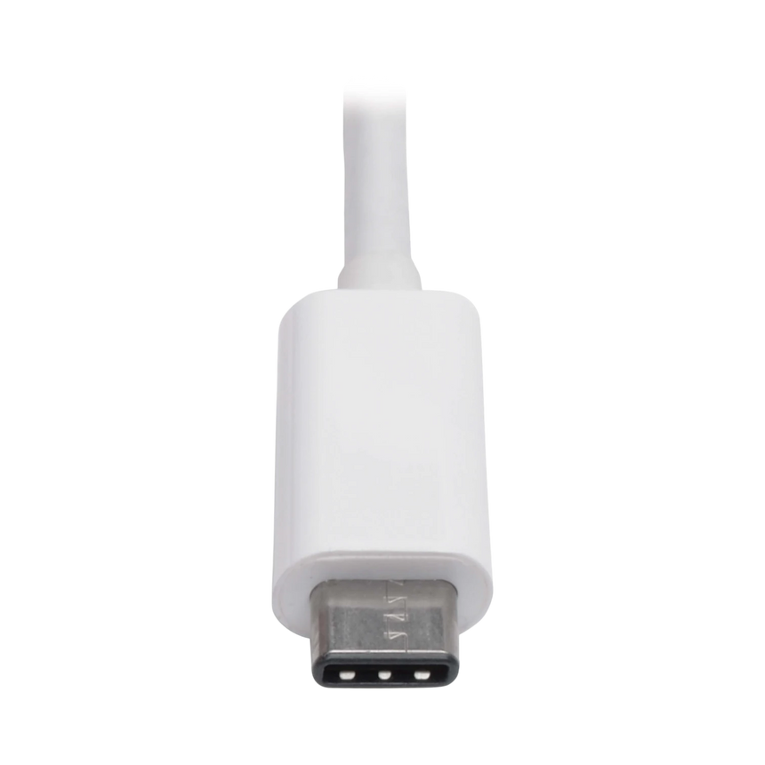 Tripp Lite USB-C to DisplayPort Active Adapter Cable with Equalizer (M/F), UHD 8K, HDR, DP 1.4, White, 6 in. (15.2 cm) — Being Shipped