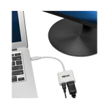 Tripp Lite USB-C to DisplayPort Active Adapter Cable with Equalizer (M/F), UHD 8K, HDR, 60W PD Charging, White, 6 in. (15.2 cm) — Being Shipped