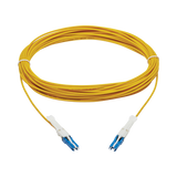 Tripp Lite 400G Duplex Singlemode 9/125 OS2 Fiber Optic Cable (CS-UPC/CS-UPC), Round LSZH Jacket, Yellow, 10 m — Being Shipped