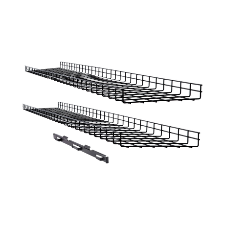 Tripp Lite Wire Mesh Cable Tray 12x2x5ft (2-Pack) — Being Shipped