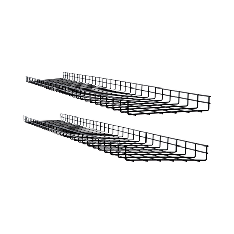 Tripp Lite Wire Mesh Cable Tray 12x2x5ft (2-Pack) — Being Shipped
