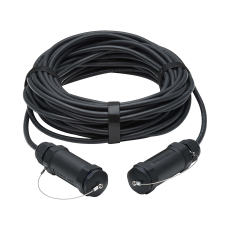 Tripp Lite High-Speed Armored HDMI Fiber Active Optical Cable (AOC) with Hooded Connectors, 4K @ 60 Hz, HDR, IP68, M/M, Black, 30 m (98 ft.) — Being Shipped