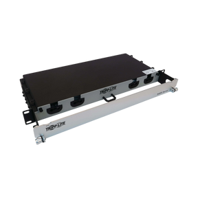Tripp Lite Preloaded Fiber Panel, 1U, 6x (4x LC/LC Duplex M/M) 8F Trunk Cables, OM4 Multimode, 10 m (32.8 ft.) — Being Shipped