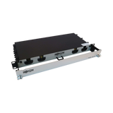 Tripp Lite Preloaded Fiber Panel, 1U, 2x (12x LC/LC Duplex M/M) 24F Trunk Cables, OS2 Singlemode, 20 m (65.6 ft.) — Being Shipped