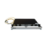 Tripp Lite Preloaded Fiber Panel, 1U - 2x (12F MTP/MPO-APC to 4x LC Duplex F/M) 8F Trunk Cables, OS2 Singlemode, 20 m (65.6 ft.) — Being Shipped