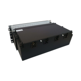 Tripp Lite Preloaded Fiber Patch Panel, 3U, 64x (12F MTP/MPO-APC to 4x LC Duplex F/F) 8F Trunk Cables, OS2 Singlemode, 3 m (9.8 ft.) — Being Shipped