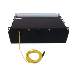 Tripp Lite Preloaded Fiber Patch Panel, 3U, 24x (12F MTP/MPO-APC to 4x LC Duplex F/F) 8F Trunk Cables, OS2 Singlemode, 10 m (32.8 ft.) — Being Shipped