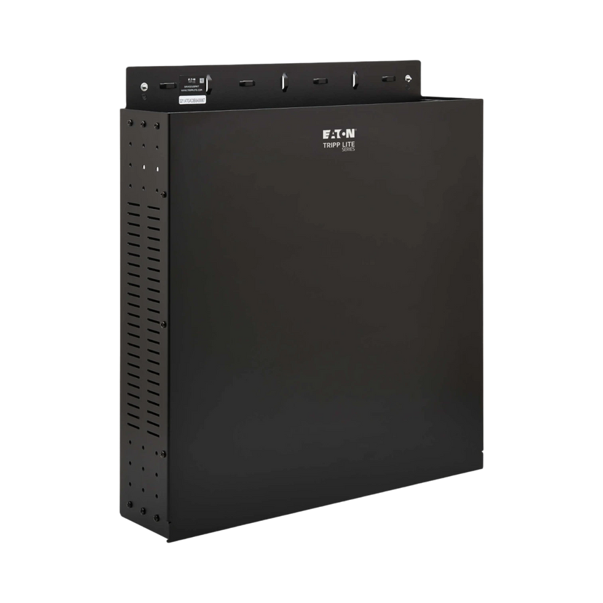 Tripp Lite SmartRack 2U Low-Profile Vertical-Mount Vented Wall-Mount Mini Rack Enclosure, Black — Being Shipped