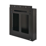 Tripp Lite SmartRack 2U Low-Profile Vertical-Mount Vented Wall-Mount Mini Rack Enclosure, Black — Being Shipped