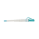 Tripp Lite 100G Duplex Multimode 50/125 OM4 Armored Fiber Optic Cable (LC/LC Duplex M/M), LSZH, Aqua, 30 m (98.4 ft.) — Being Shipped