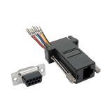 Tripp Lite DB9 to RJ45 Modular Serial Adapter (F/F), RS-232, RS-422, RS-485 — Being Shipped