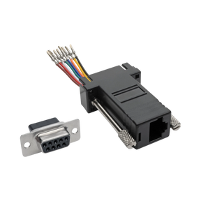 Tripp Lite DB9 to RJ45 Modular Serial Adapter (F/F), RS-232, RS-422, RS-485 — Being Shipped