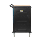 Tripp Lite Safe-IT UV Locking Storage Cart for Mobile Devices and AV Equipment, Wood-Grain Top — Being Shipped