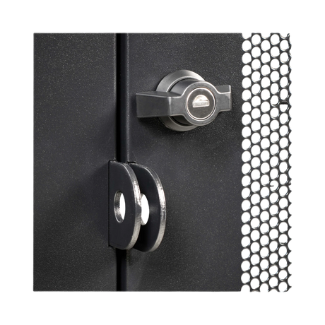 Tripp Lite Safe-IT UV Locking Storage Cart for Mobile Devices and AV Equipment, Wood-Grain Top — Being Shipped