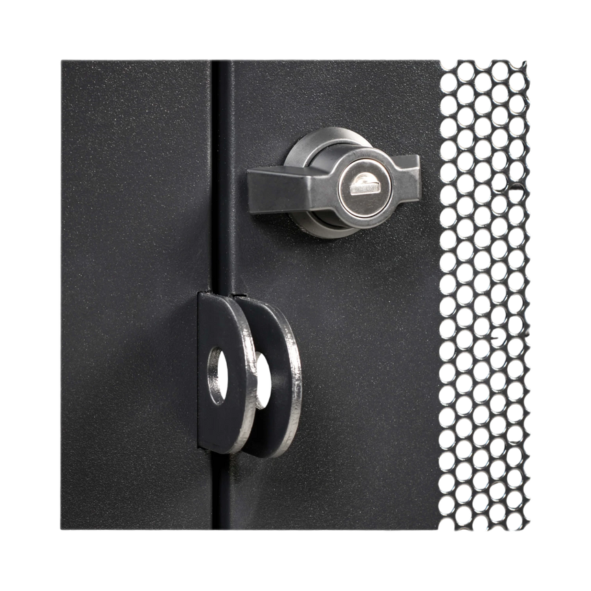 Tripp Lite Safe-IT UV Locking Storage Cart for Mobile Devices and AV Equipment, Wood-Grain Top — Being Shipped