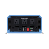Tripp Lite 1000W Light-Duty Compact Power Inverter, 3x 5-15R, USB Charging, Pure Sine Wave, Wired Remote — Being Shipped