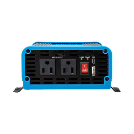 Tripp Lite 600W Light-Duty Compact Power Inverter, 2x 5-15R, USB Charging, Pure Sine Wave — Being Shipped