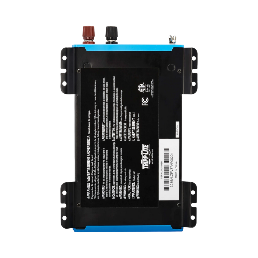 Tripp Lite 600W Light-Duty Compact Power Inverter, 2x 5-15R, USB Charging, Pure Sine Wave — Being Shipped