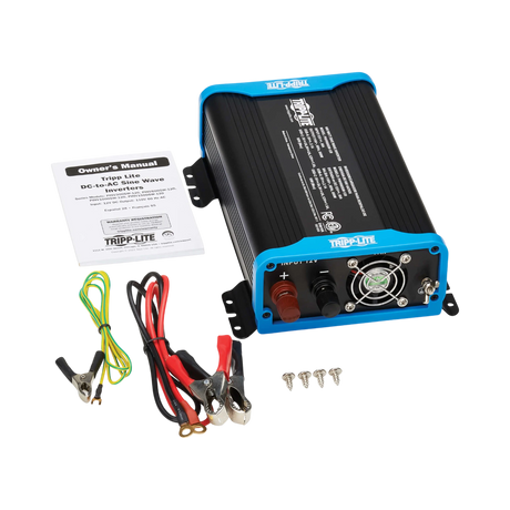 Tripp Lite 600W Light-Duty Compact Power Inverter, 2x 5-15R, USB Charging, Pure Sine Wave — Being Shipped