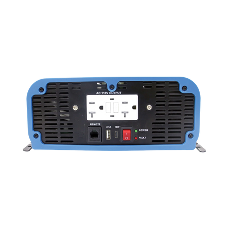 Tripp Lite 2000W Light-Duty Compact Power Inverter, 2x 5-15/20R, USB Charging, Pure Sine Wave, Wired Remote — Being Shipped