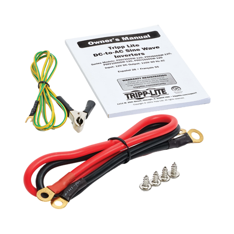 Tripp Lite 1500W Compact Power Inverter - 3x 5-15R, USB Charging, Pure Sine Wave, Wired Remote — Being Shipped