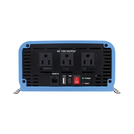 Tripp Lite 1500W Compact Power Inverter - 3x 5-15R, USB Charging, Pure Sine Wave, Wired Remote — Being Shipped