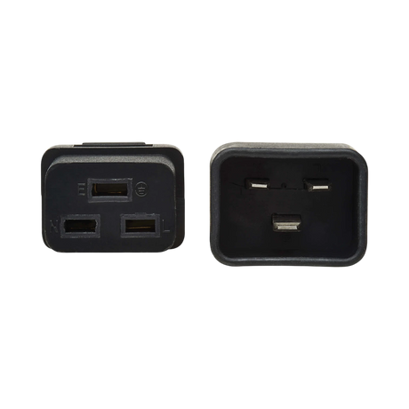 Tripp Lite Power Extension Cord, C19 to C20, Heavy-Duty, 15A, 250V, 14 AWG, 15 ft. (4.6 m), Black — Being Shipped