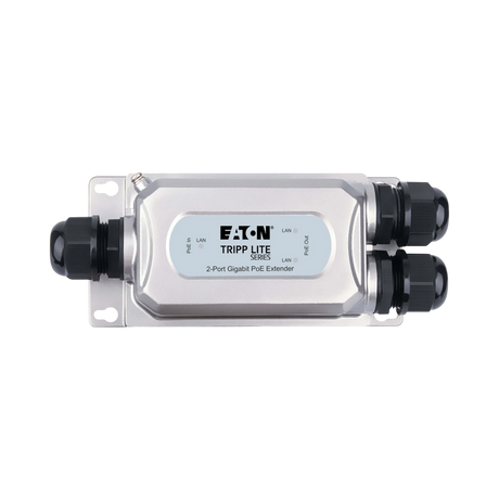 Tripp Lite 2-Port Gigabit Ethernet PoE+ Extender/Repeater, Cat5e/6/6a, 95W, IP67, IK10, 328 ft. (100 m) — Being Shipped
