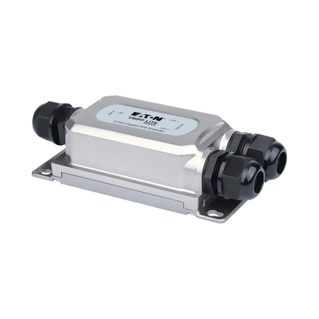 Tripp Lite 2-Port Gigabit Ethernet PoE+ Extender/Repeater, Cat5e/6/6a, 95W, IP67, IK10, 328 ft. (100 m) — Being Shipped