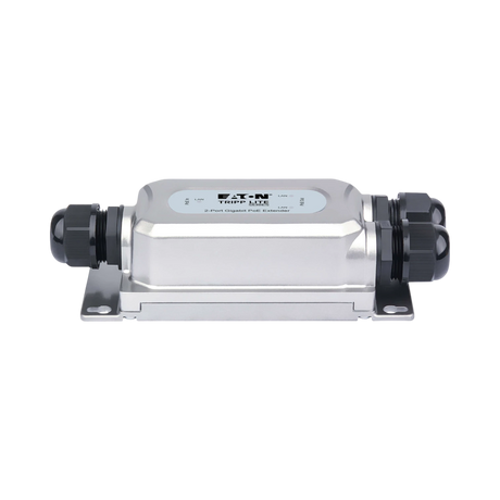Tripp Lite 2-Port Gigabit Ethernet PoE+ Extender/Repeater, Cat5e/6/6a, 95W, IP67, IK10, 328 ft. (100 m) — Being Shipped