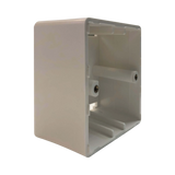 Tripp Lite Single-Gang Surface Mounting Box, European Style, 81 x 81 x 45 mm, White, TAA — Being Shipped