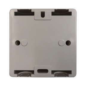 Tripp Lite Single-Gang Surface Mounting Box, European Style, 81 x 81 x 45 mm, White, TAA — Being Shipped