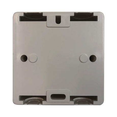 Tripp Lite Single-Gang Surface Mounting Box, European Style, 81 x 81 x 45 mm, White, TAA — Being Shipped