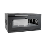 Tripp Lite SmartRack 6U Low-Profile Switch-Depth-Plus Wall-Mount Mini Rack Enclosure, Wide, Acrylic Window — Being Shipped