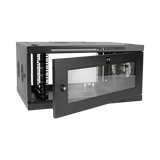 Tripp Lite SmartRack 6U Low-Profile Switch-Depth-Plus Wall-Mount Mini Rack Enclosure, Wide, Acrylic Window — Being Shipped