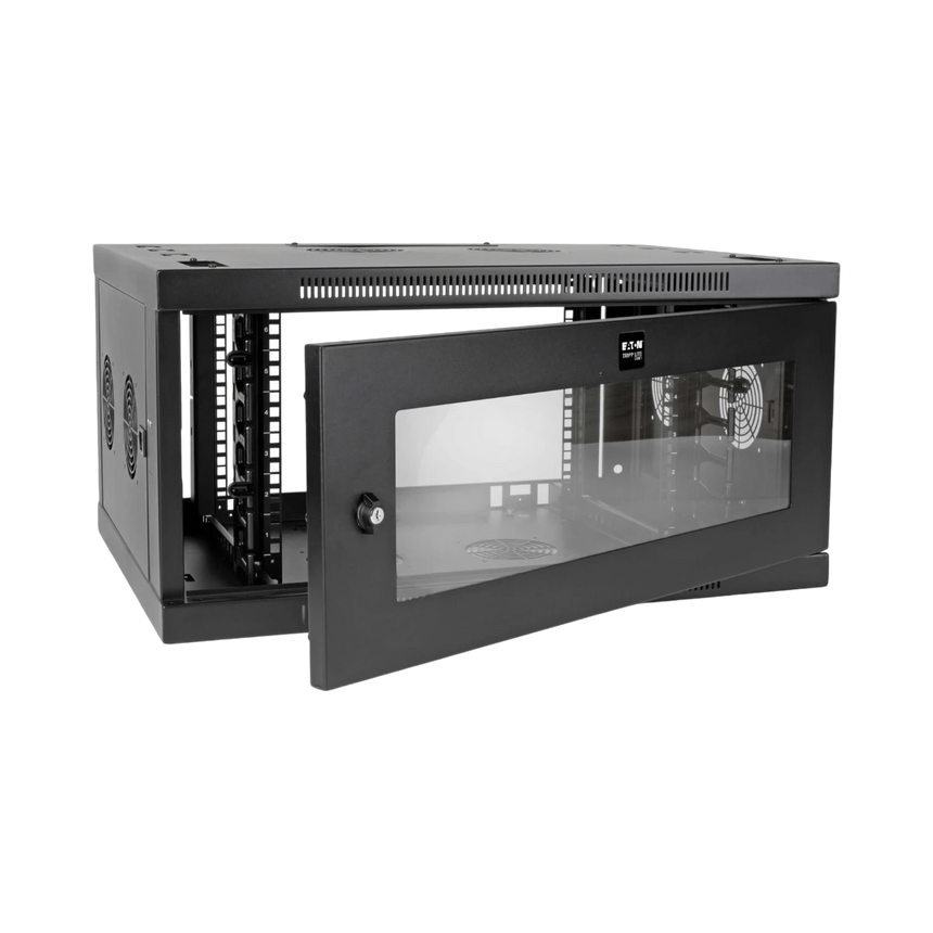 Tripp Lite SmartRack 6U Low-Profile Switch-Depth-Plus Wall-Mount Mini Rack Enclosure, Wide, Acrylic Window — Being Shipped