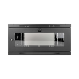 Tripp Lite SmartRack 6U Low-Profile Switch-Depth-Plus Wall-Mount Mini Rack Enclosure, Wide, Acrylic Window — Being Shipped