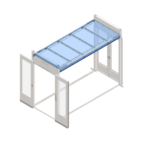 Tripp Lite Roof Panel Kit for Hot/Cold Aisle Containment System - Standard 600 mm Racks — Being Shipped