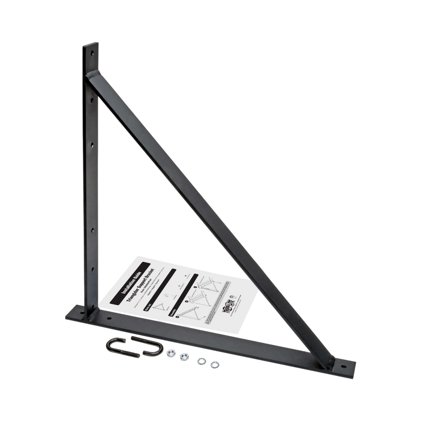 Tripp Lite Triangular Wall Support Kit for 12 & 18 in. Cable Runway, Straight & 90-Degree, Hardware Included — Being Shipped